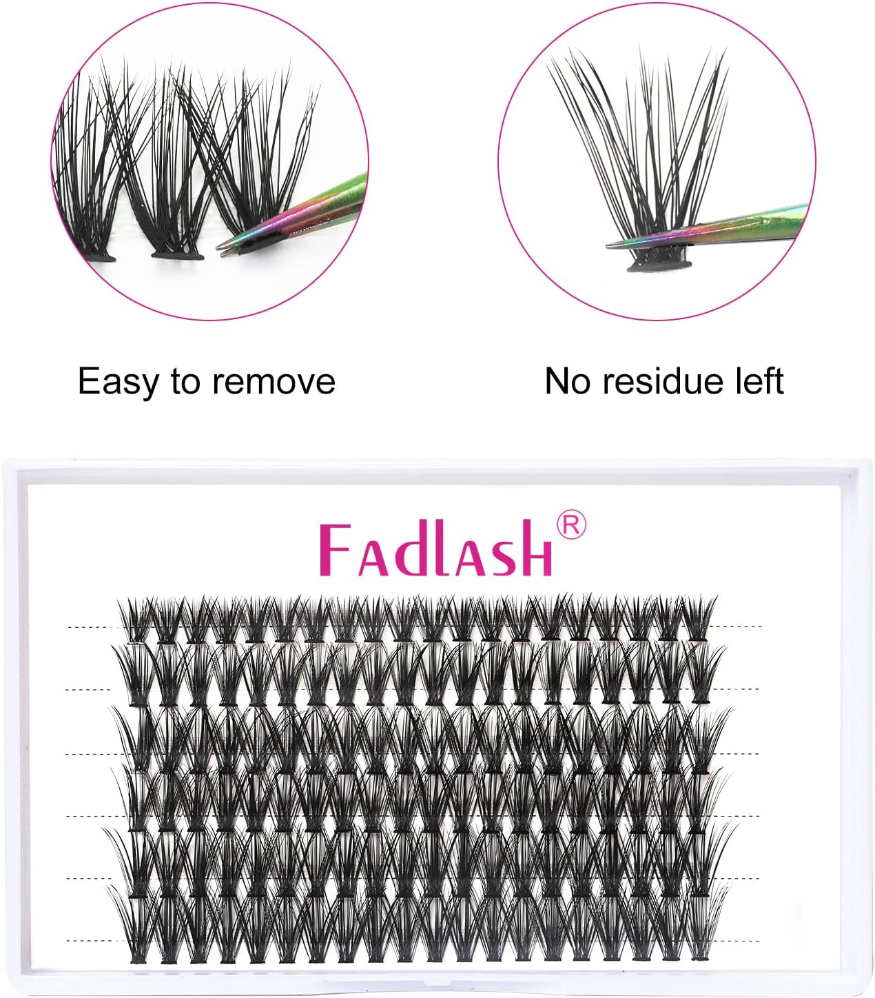 Thumbnail 4 de Ciglia Fadlash 12mm 120 pezzi Ciuffetti DIY