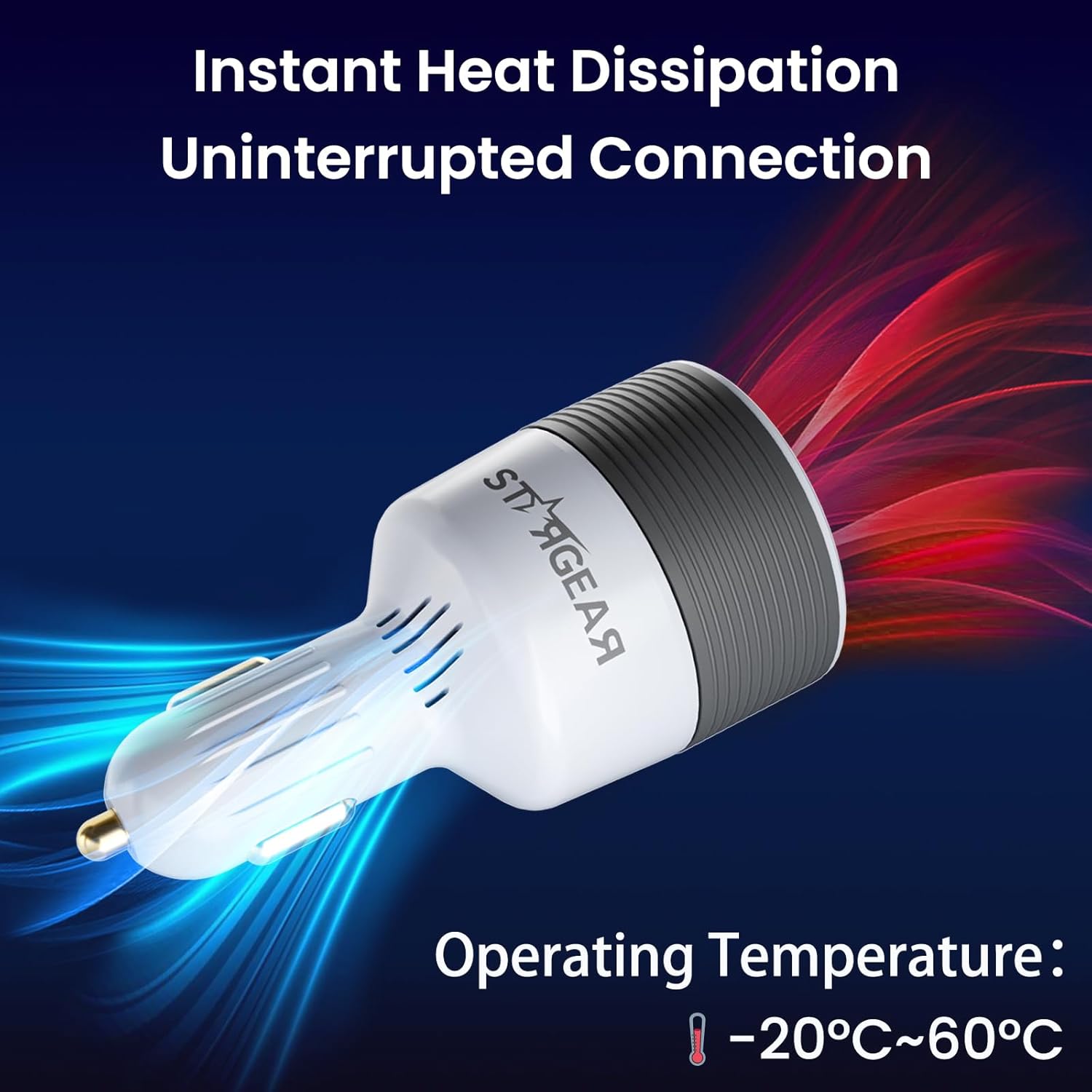 Thumbnail 6 de STARGEAR Starlink Mini 60W 12V–24V Car Adapter 🔌