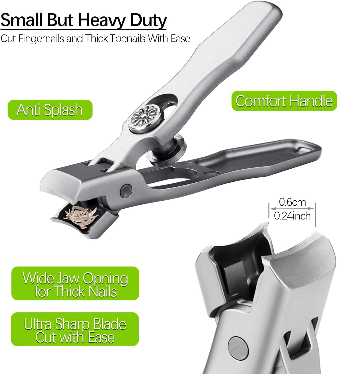 Thumbnail 3 de VOGARB Small Nail Clippers for Fingernails & Thick Toenails 🗝