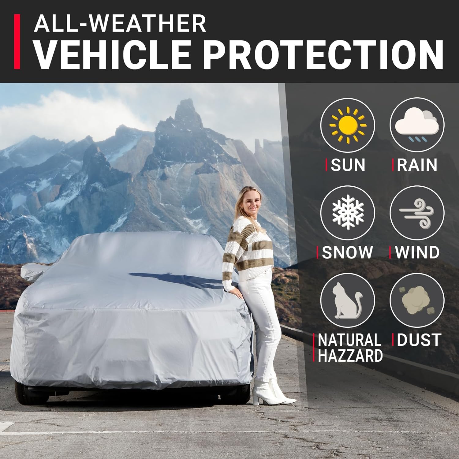 Thumbnail 1 de iCarCover Custom Car Cover for Chevy Camaro (1982–1992) – Weatherproof, Interior/Exterior Protection