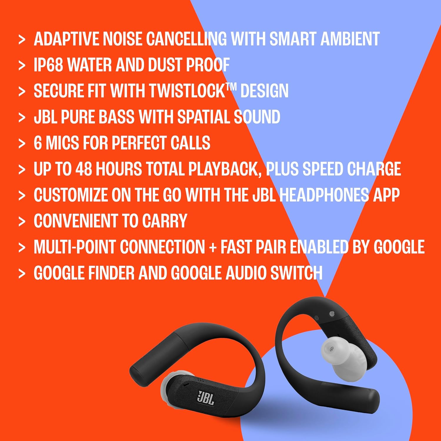 Thumbnail 6 de JBL Sport Earbuds IP68