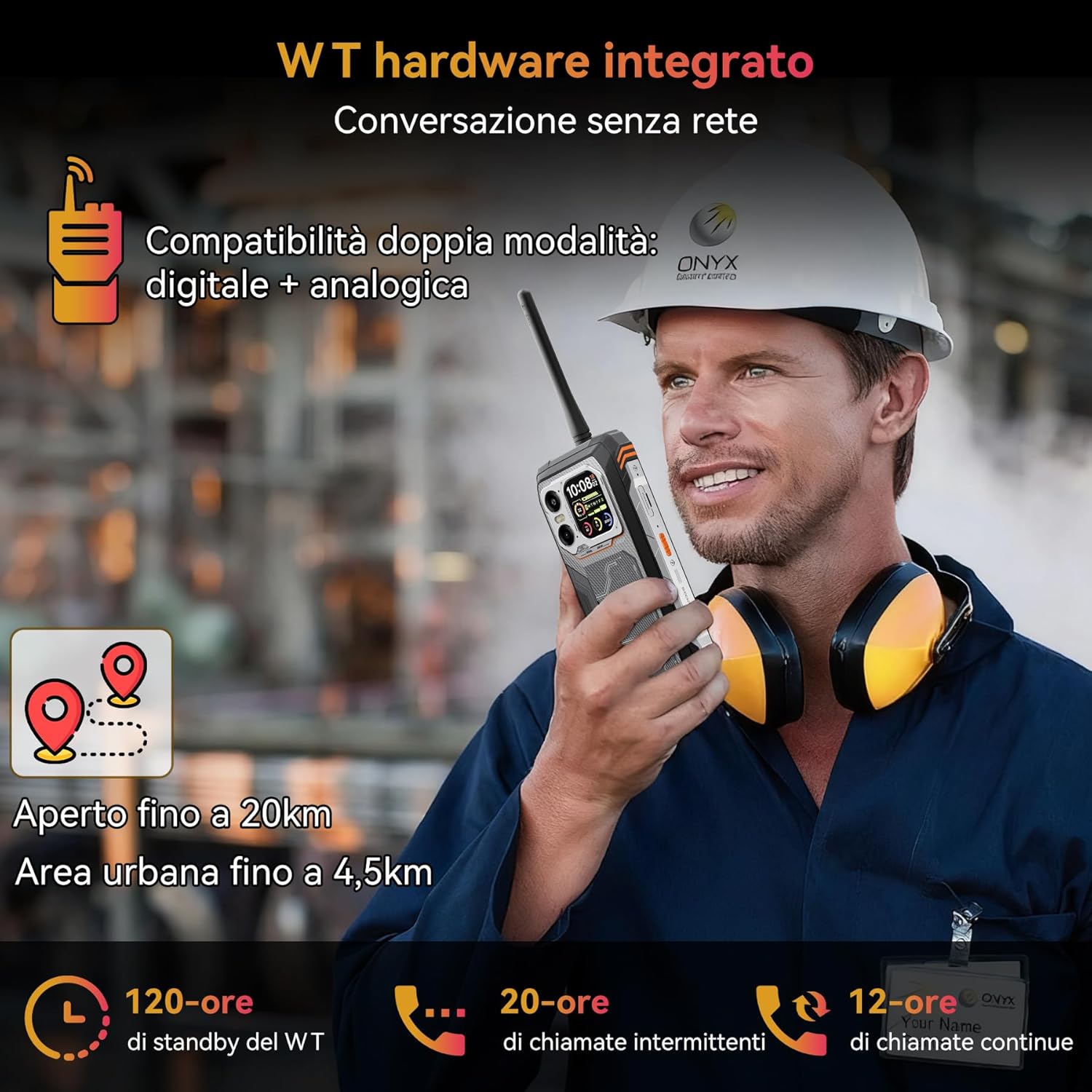 Thumbnail 1 de Blackview XPLORE 1 WT Rugged Smartphone 5G con batteria da 20.000 mAh, GPS/NFC e infrarossi