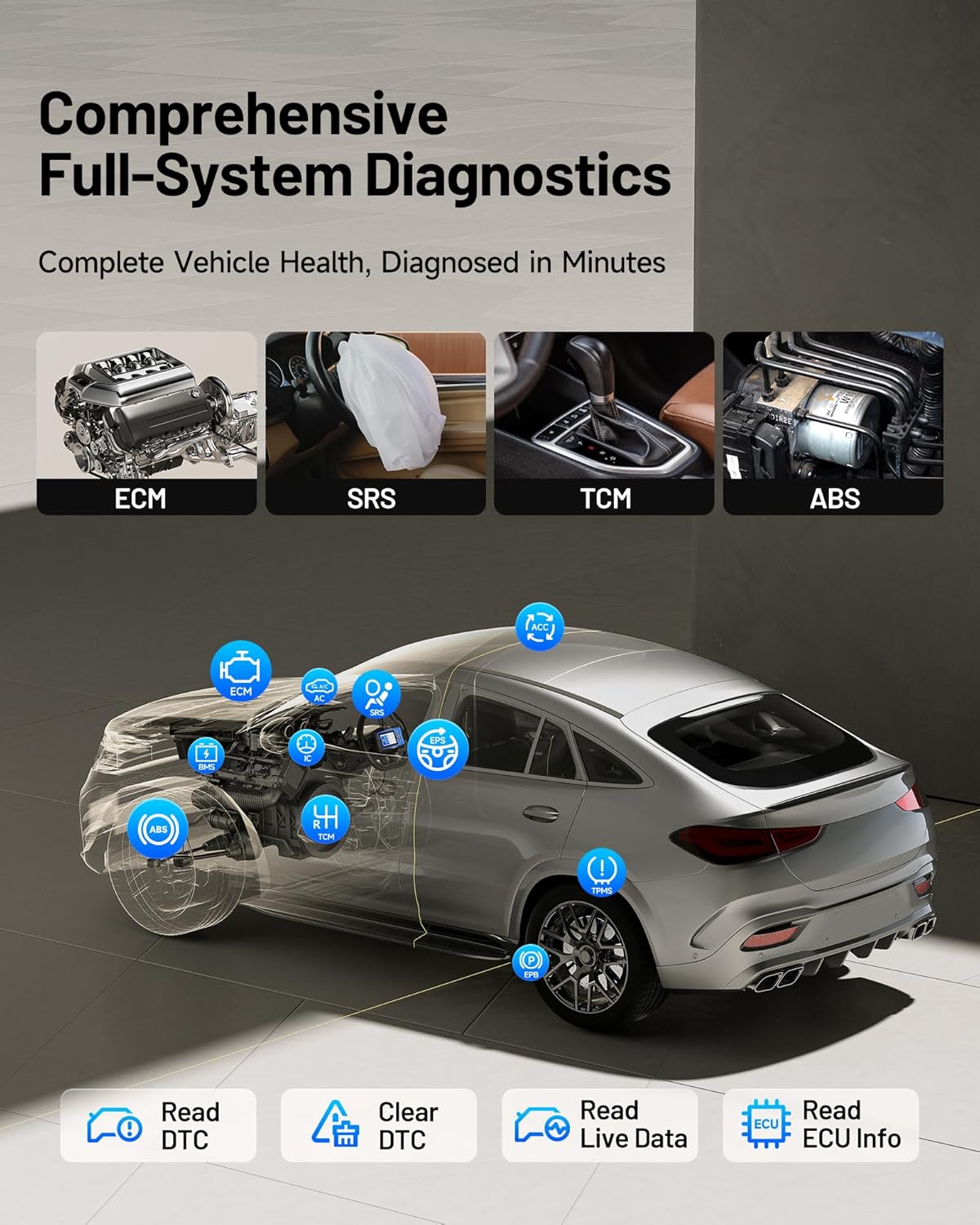 Thumbnail 2 de TOPDON ArtiDiag600 Elite OBD2 Diagnosegerät mit 13 Funktionen