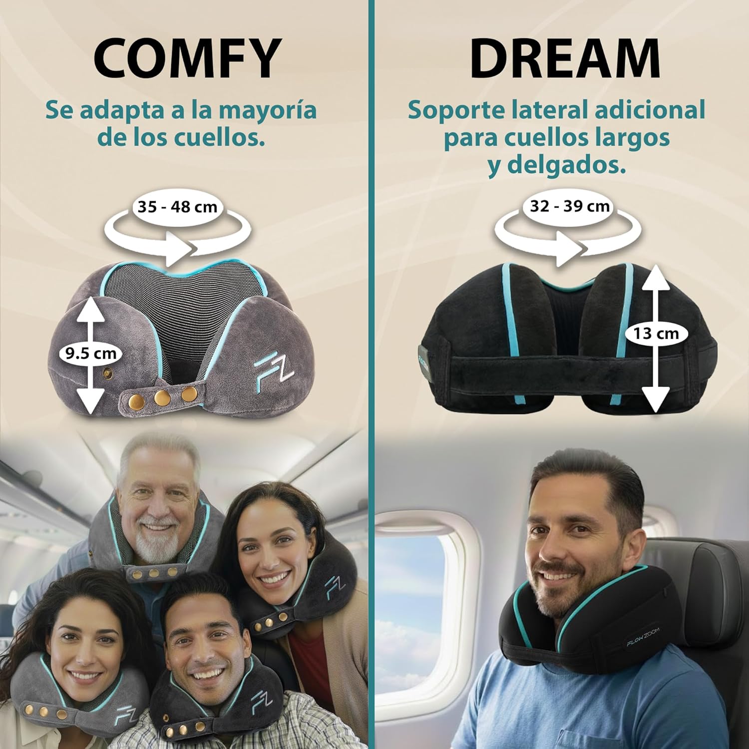 Thumbnail 5 de Flowzoom Dream Almohada de viaje