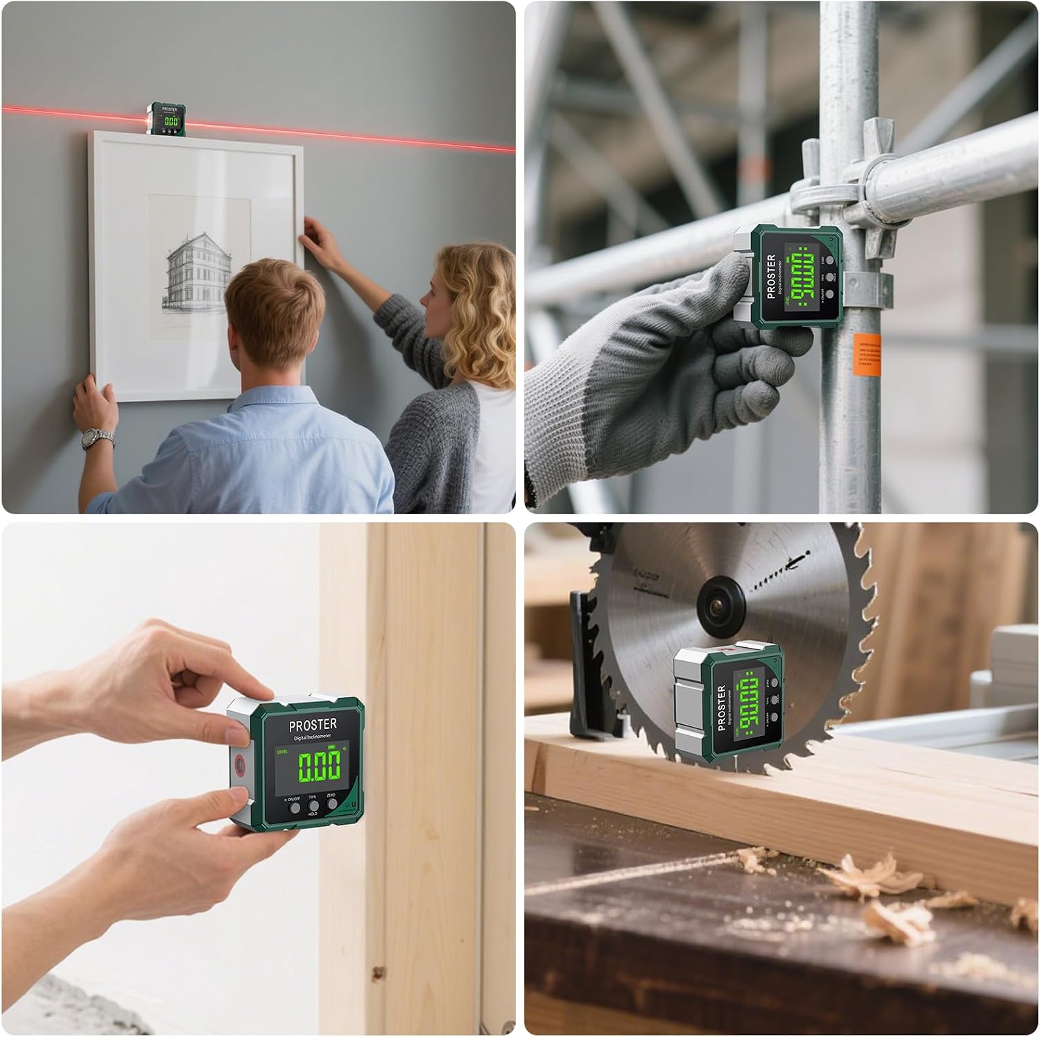 Detalle de Proster Digital Angle Finder IP54