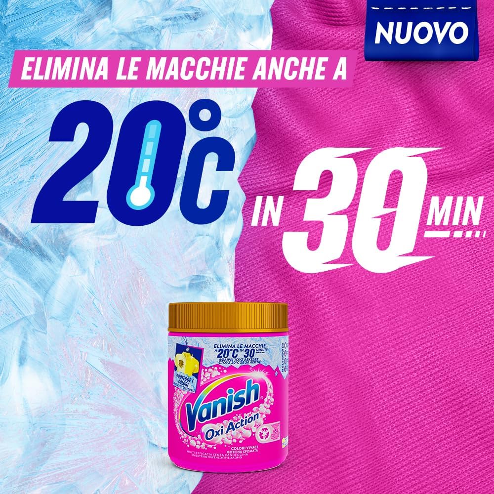Thumbnail 3 de Vanish Oxi Action Multipower Polvere Rosa 1 Kg