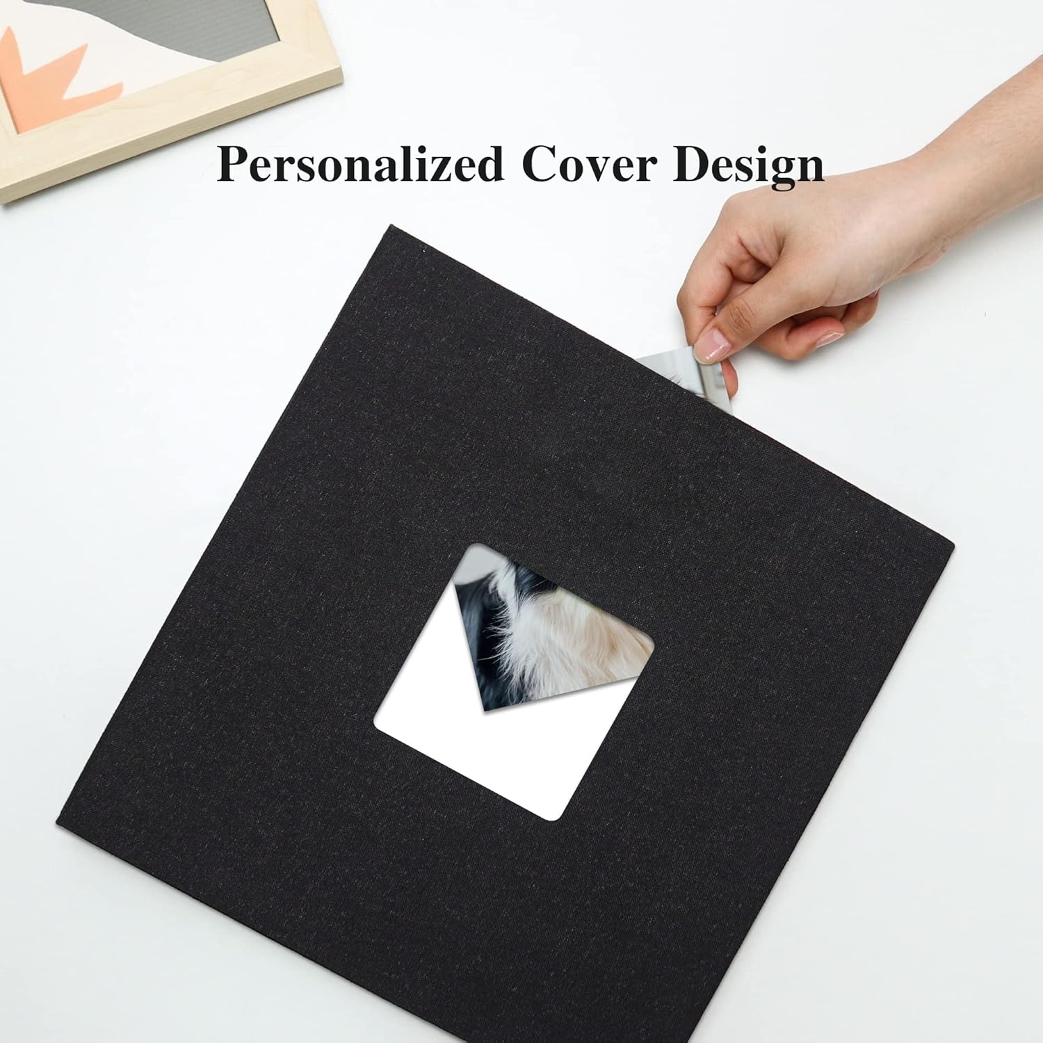 Thumbnail 1 de Vienrose Fotoalbum 28×27 cm 40 weiße Seiten 📷