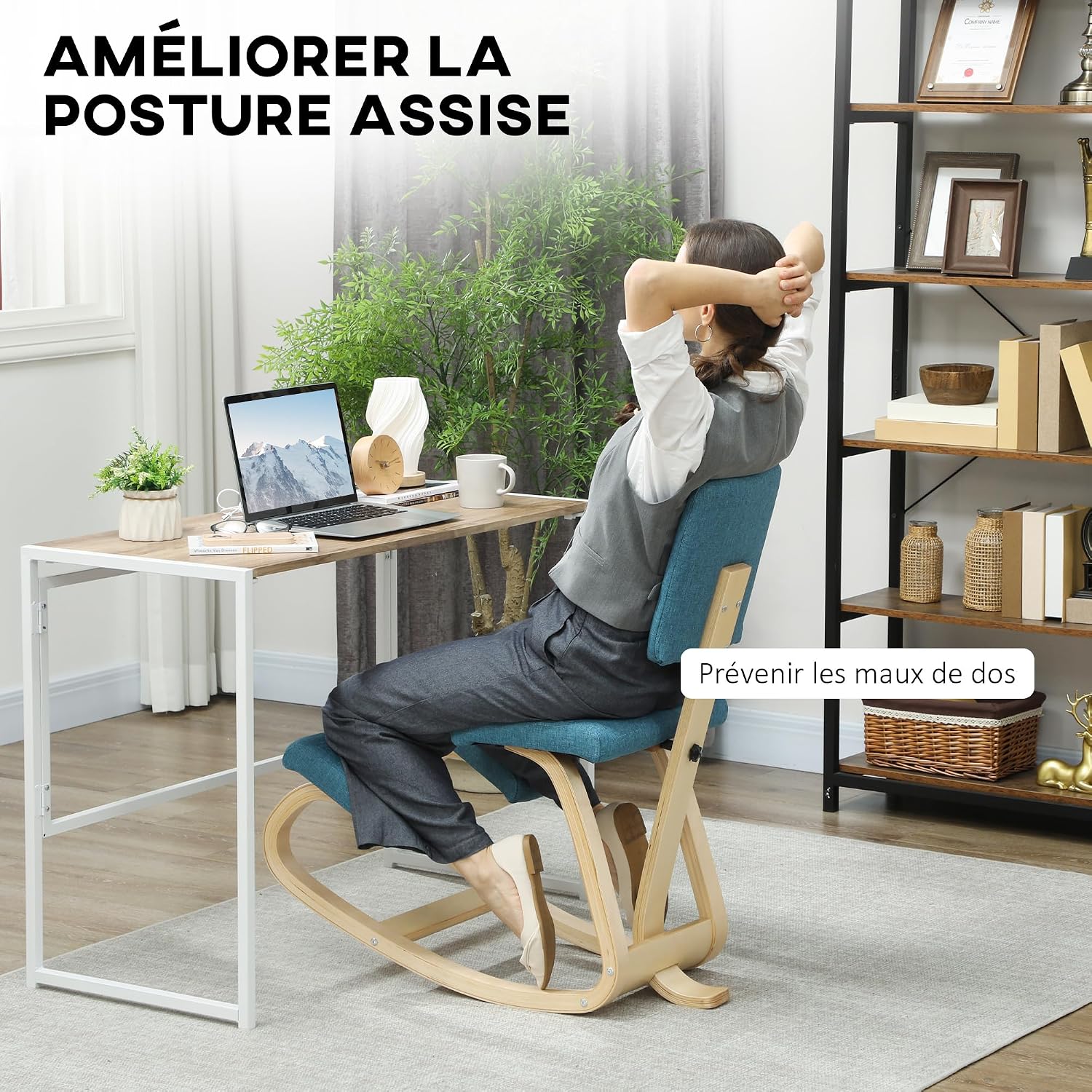 Thumbnail 3 de HOMCOM Chaise à genoux ergonomique