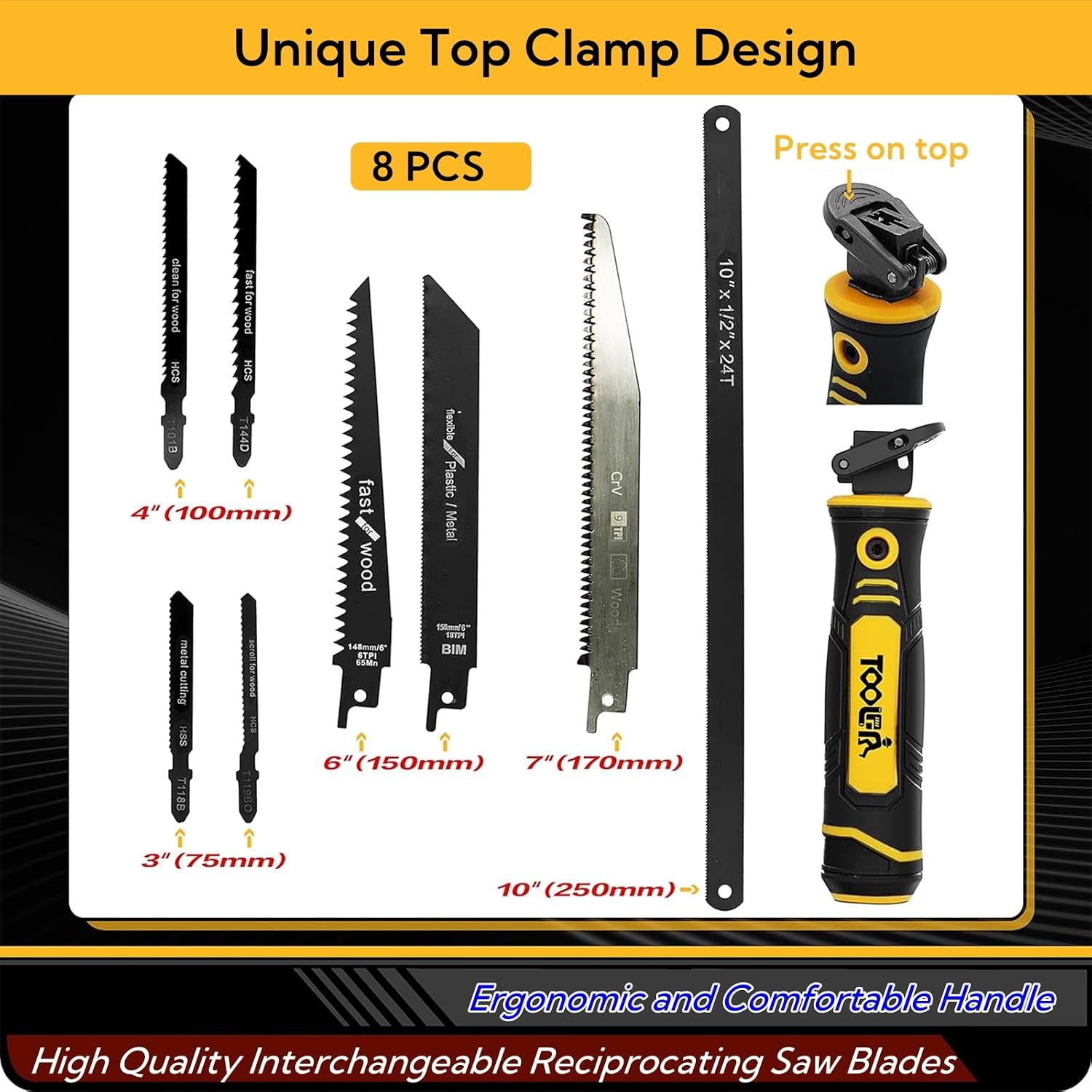 Thumbnail 4 de Magicbox 8 in 1 Professional Hacksaw Set