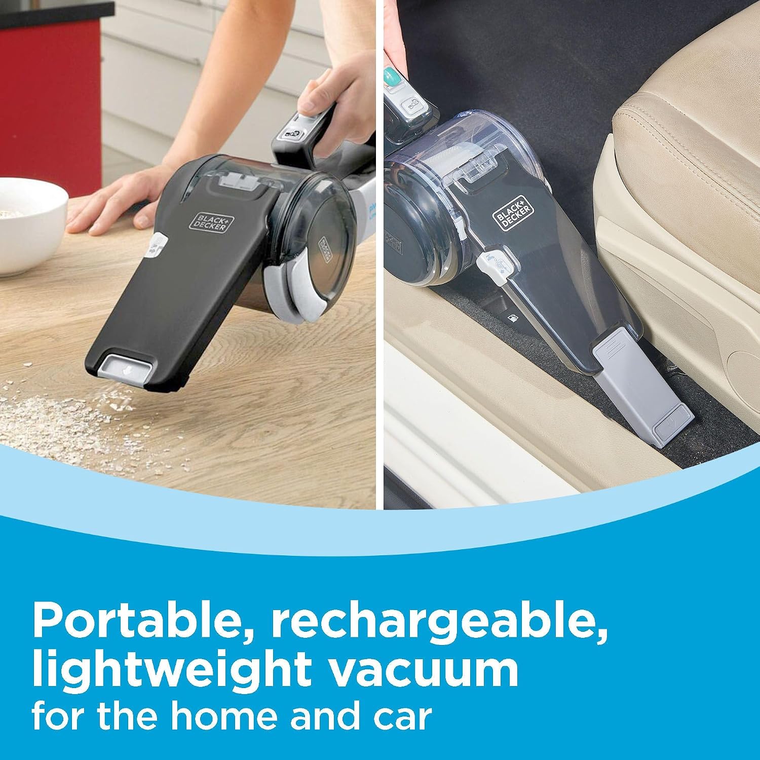 Detalle 1 de BLACK+DECKER BDH2000PL Pivot Vac Handheld Vacuum, 20V MAX, 200° Pivoting Nozzle