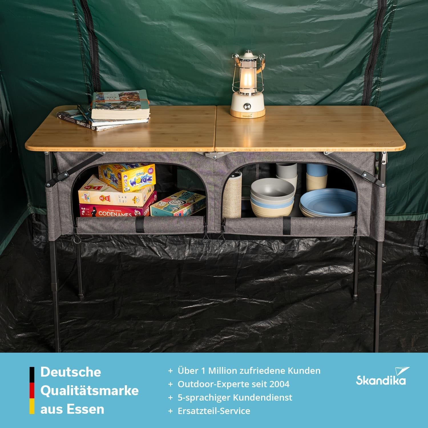 Thumbnail 6 de Skandika Tolja Campingtisch mit Schrank
