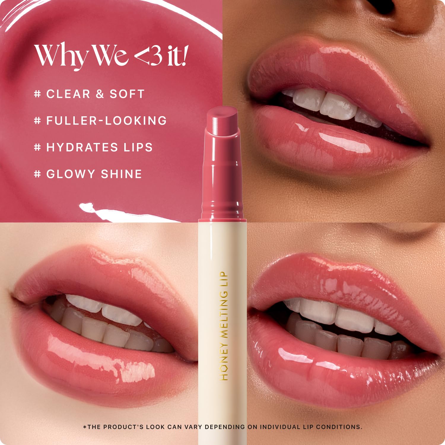 Detalle de Nature Republic Honey Melting Lip 03 Berry lip balm ๐