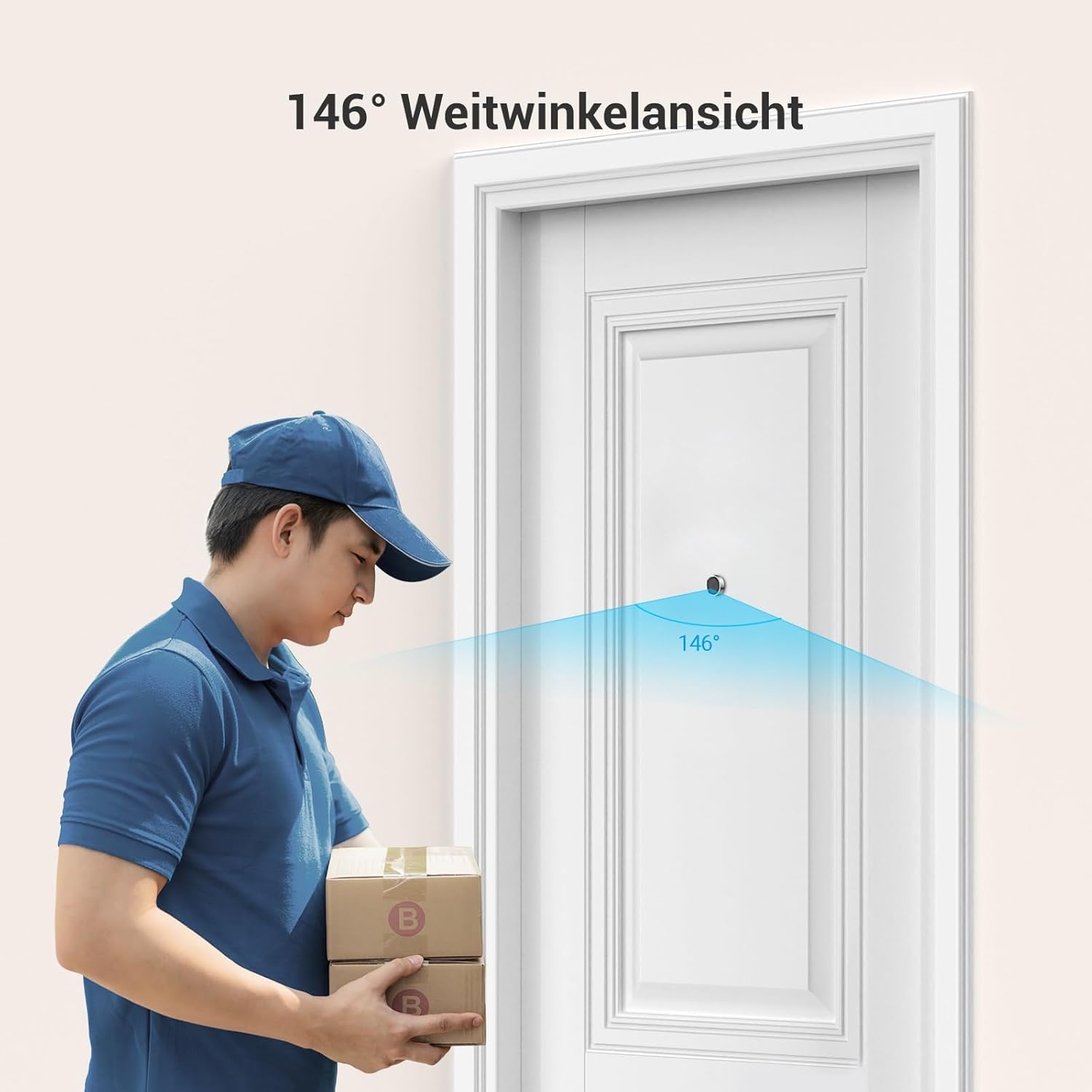 Detalle de EZVIZ CP2 4,3-Zoll WLAN Türspion 2MP