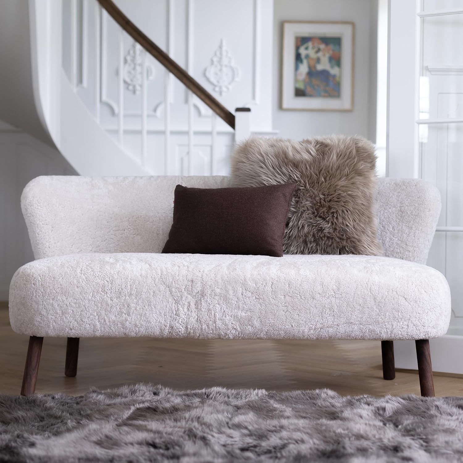 Thumbnail 1 de Nordic Sheep Tapis Peau de Mouton 170x110 cm