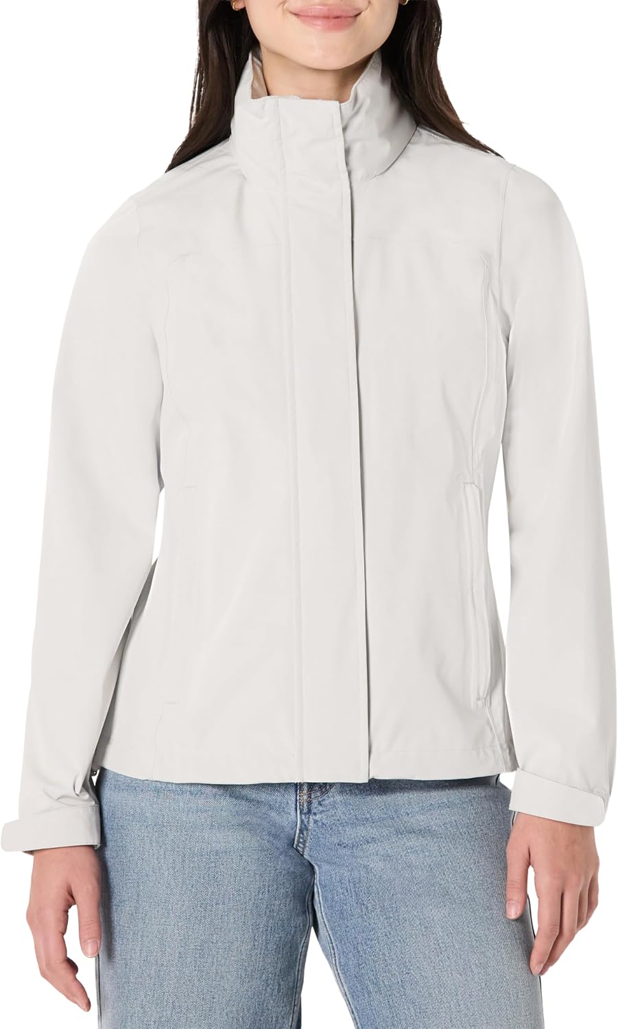 Detalle de Amazon Essentials Women's Packable Lightweight Waterproof Rain Jacket
