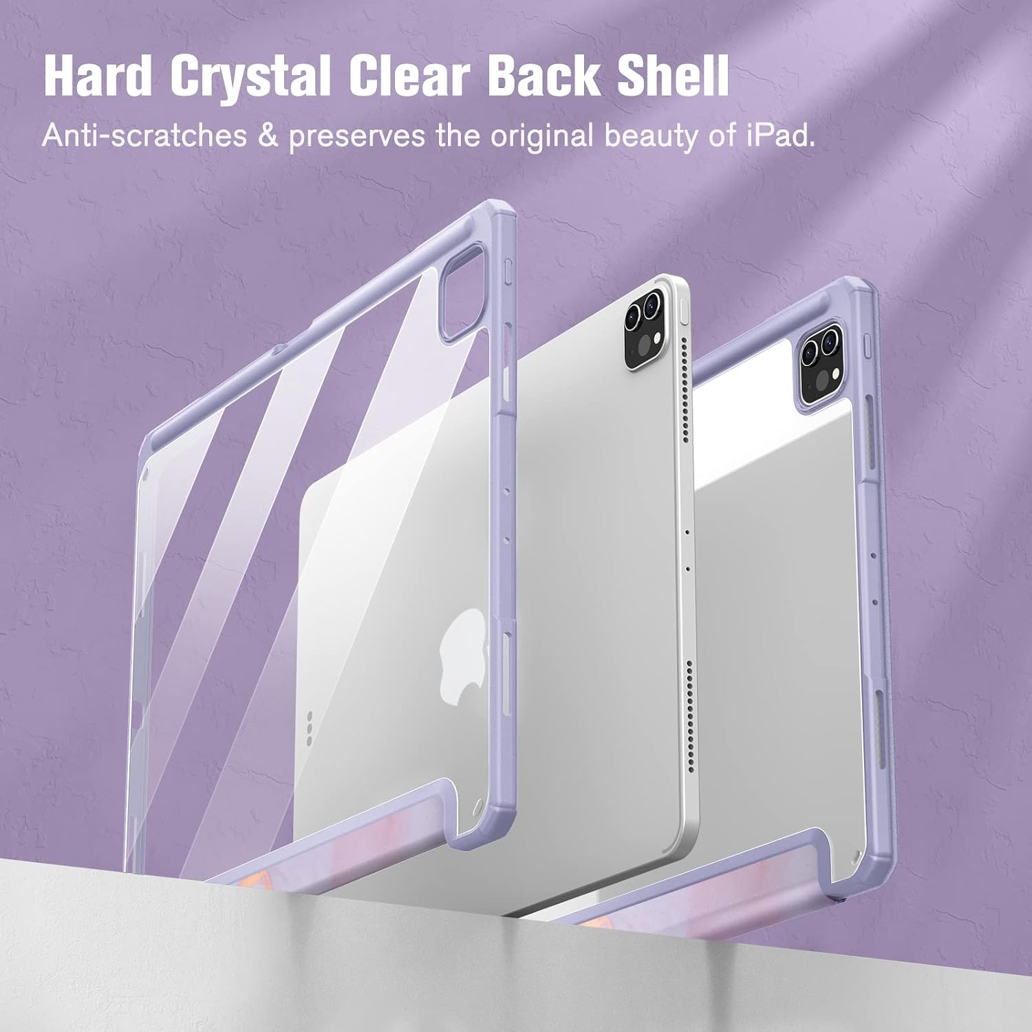 Thumbnail 4 de iPad Pro Hybrid Hülle 12,9 lila Marmor
