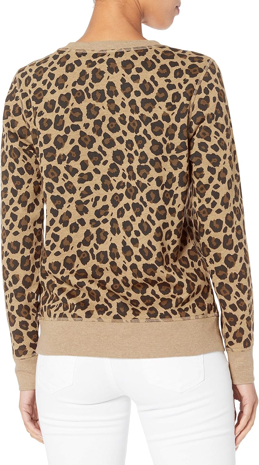 Detalle 2 de Amazon Essentials Women's Fleece Crewneck Long Sleeve Pullover Sweatshirt (Plus Size)