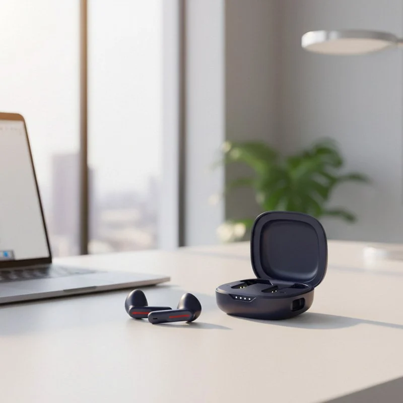 Thumbnail 2 de Auriculares Red Bull Kers inalámbricos Bluetooth con cancelación de ruido y micrófono azul