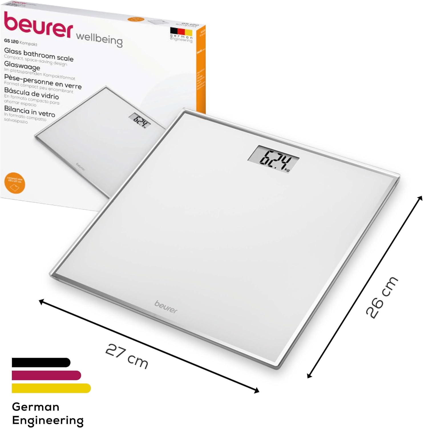 Thumbnail 4 de Beurer GS 120 Pèse‑personne compact 150 kg