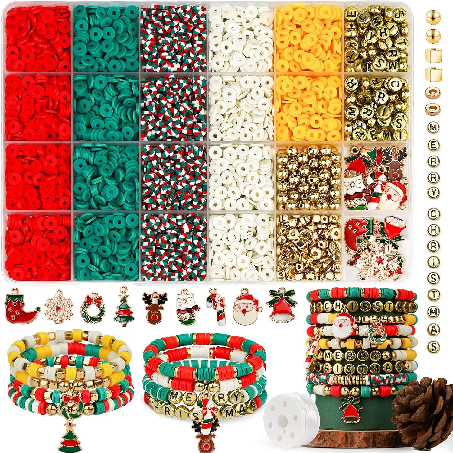 Thumbnail 6 de Gionlion Halloween Bead Kit, 3,500 Pieces