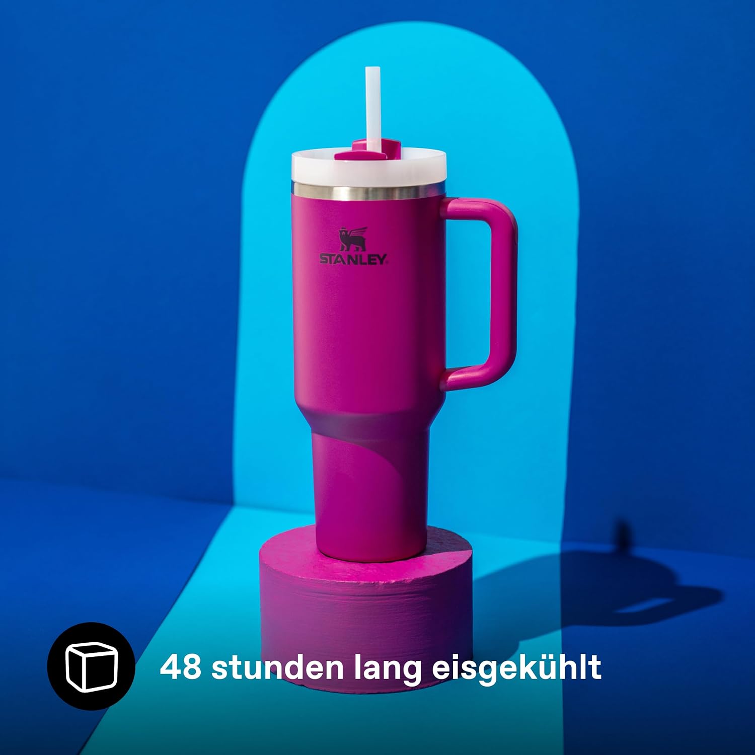 Thumbnail 3 de STANLEY 1913 Quencher H2.0 FlowState Trinkbecher 1.2L – Fuchsia