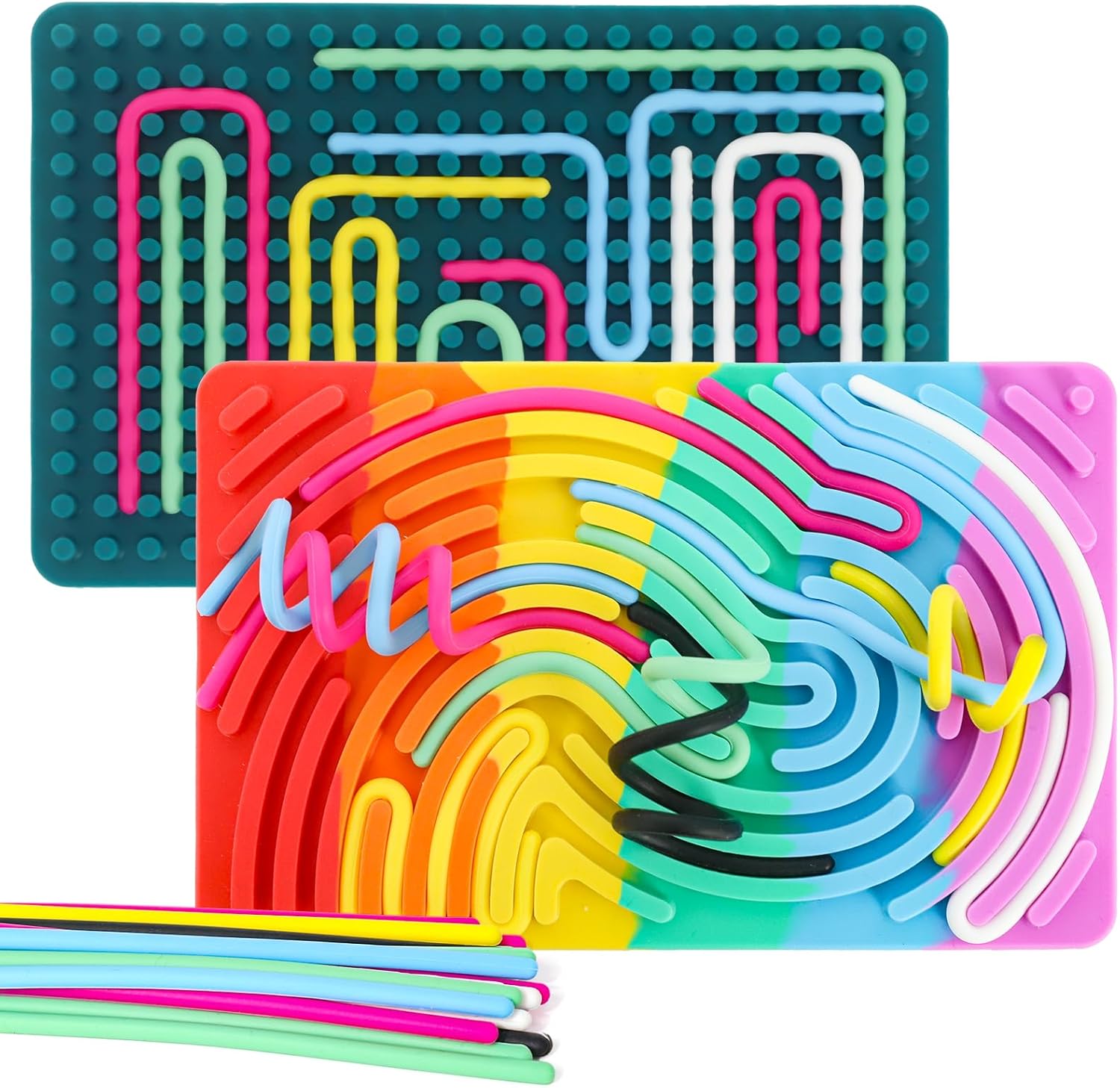 Detalle de XIAPIA Sensorik Activity Board aus Silikon 2-teilig