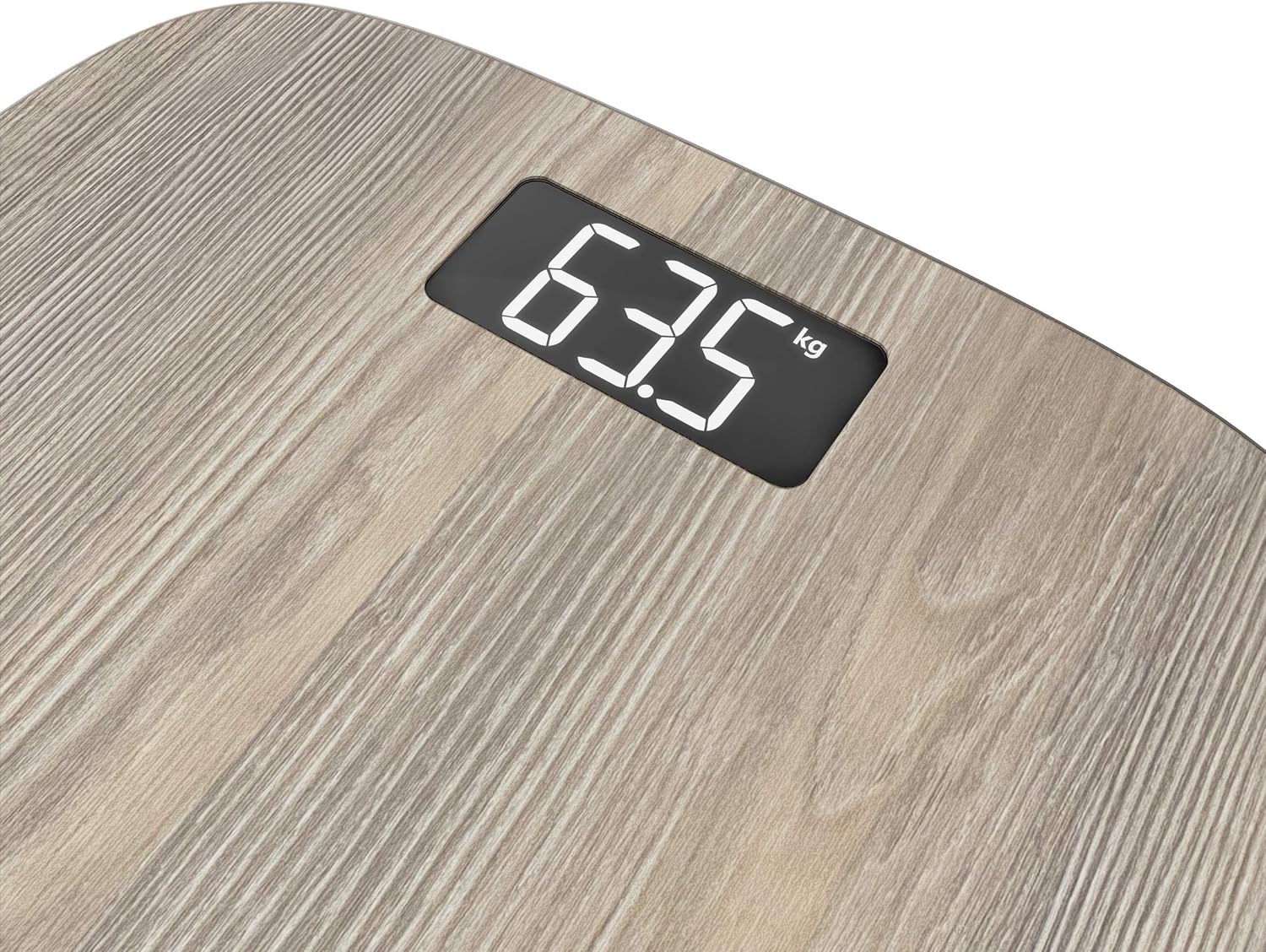 Detalle de Rowenta BS1600 Origin bilancia pesapersone digitale ultra sottile effetto legno fino a 160 kg