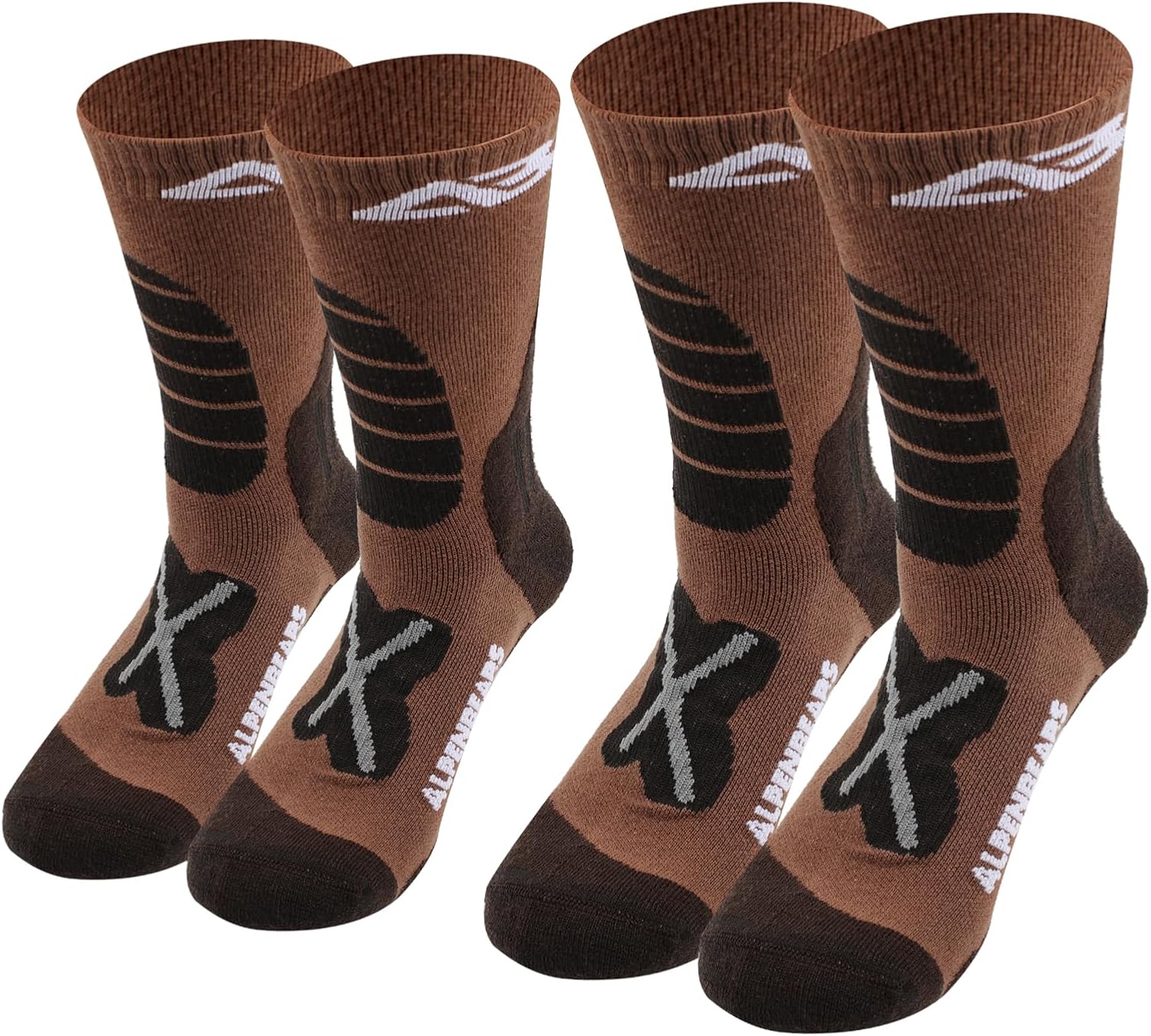 Thumbnail 3 de Alpen Bears Calze Trekking in Lana Merino Premium – Set da 2 paia