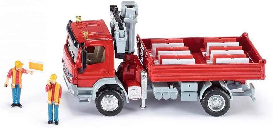 Detalle de SIKU 3534 Mercedes-Benz Atego – ciężarówka z dźwigiem 1:50