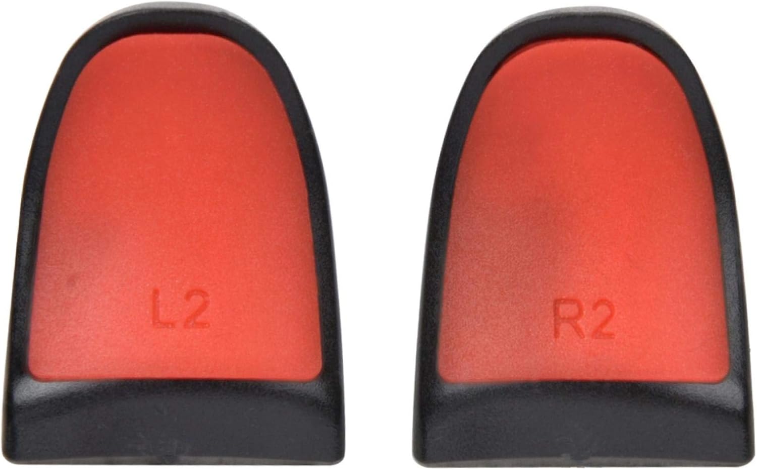 Detalle de Extended Buttons Trigger for PS4 Controller (Red) – Soft Touch ABS Extenders