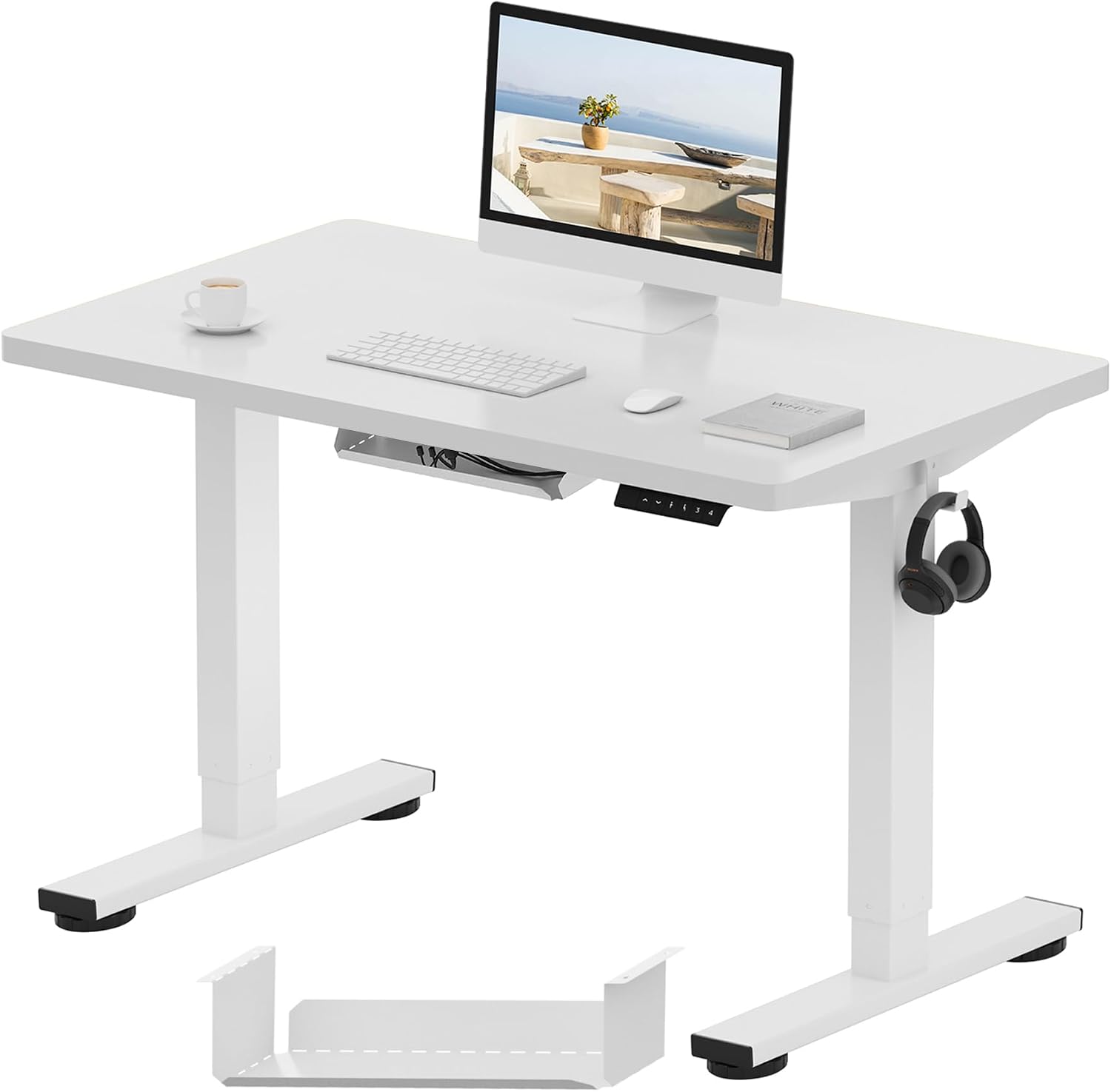 Detalle de FlexiSpot E1 Plus One Piece Standing Desk