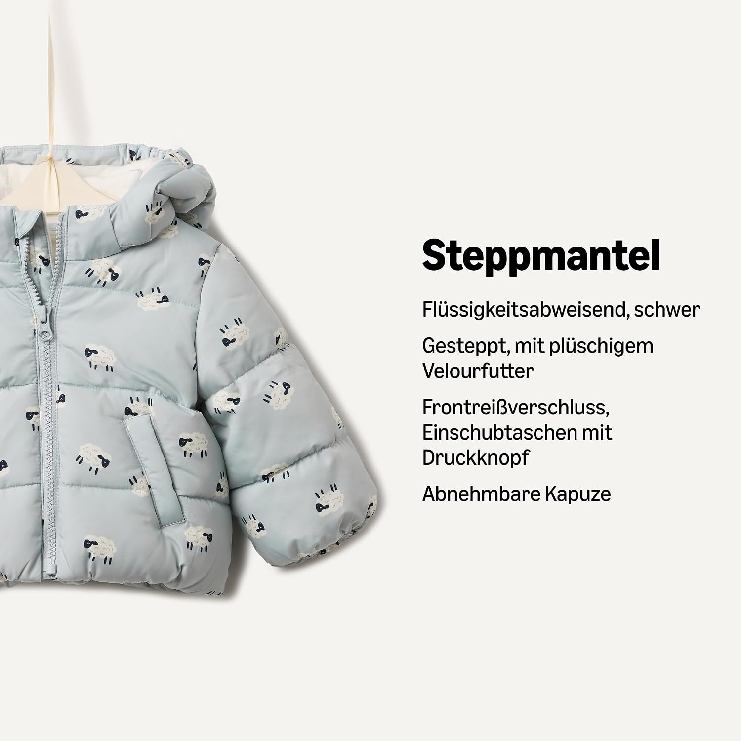 Thumbnail 2 de Amazon Essentials Jungen Wasserabweisende Daunenjacke mit Kapuze