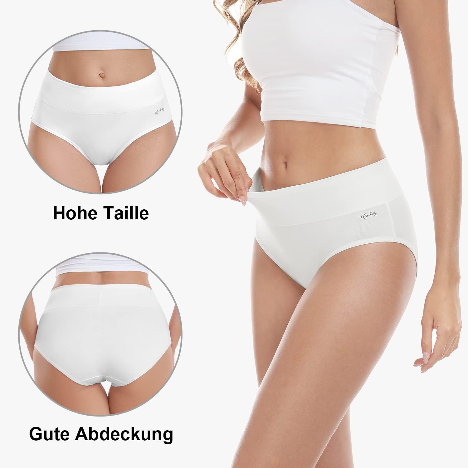 Detalle de anqier Unterhosen Damen 5er Pack 🩲