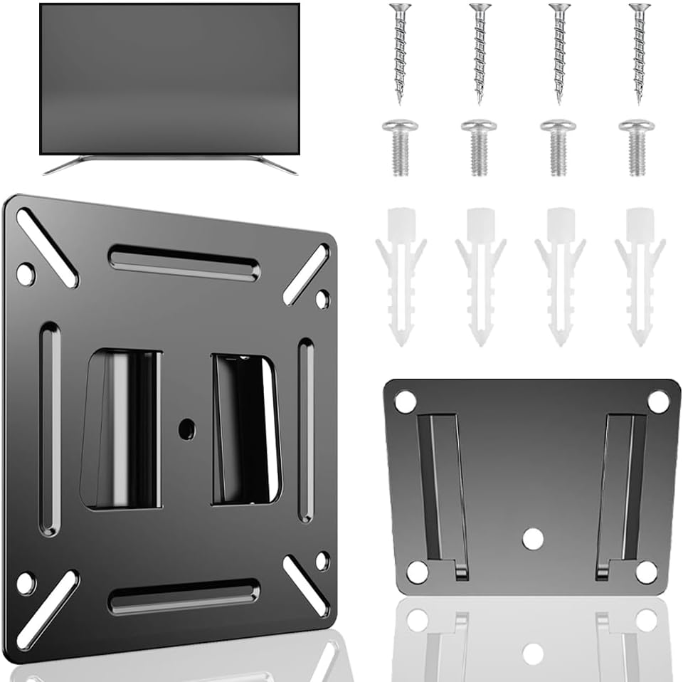 Nihoodering Universal TV & Monitor Wall Mount 14–27 inch