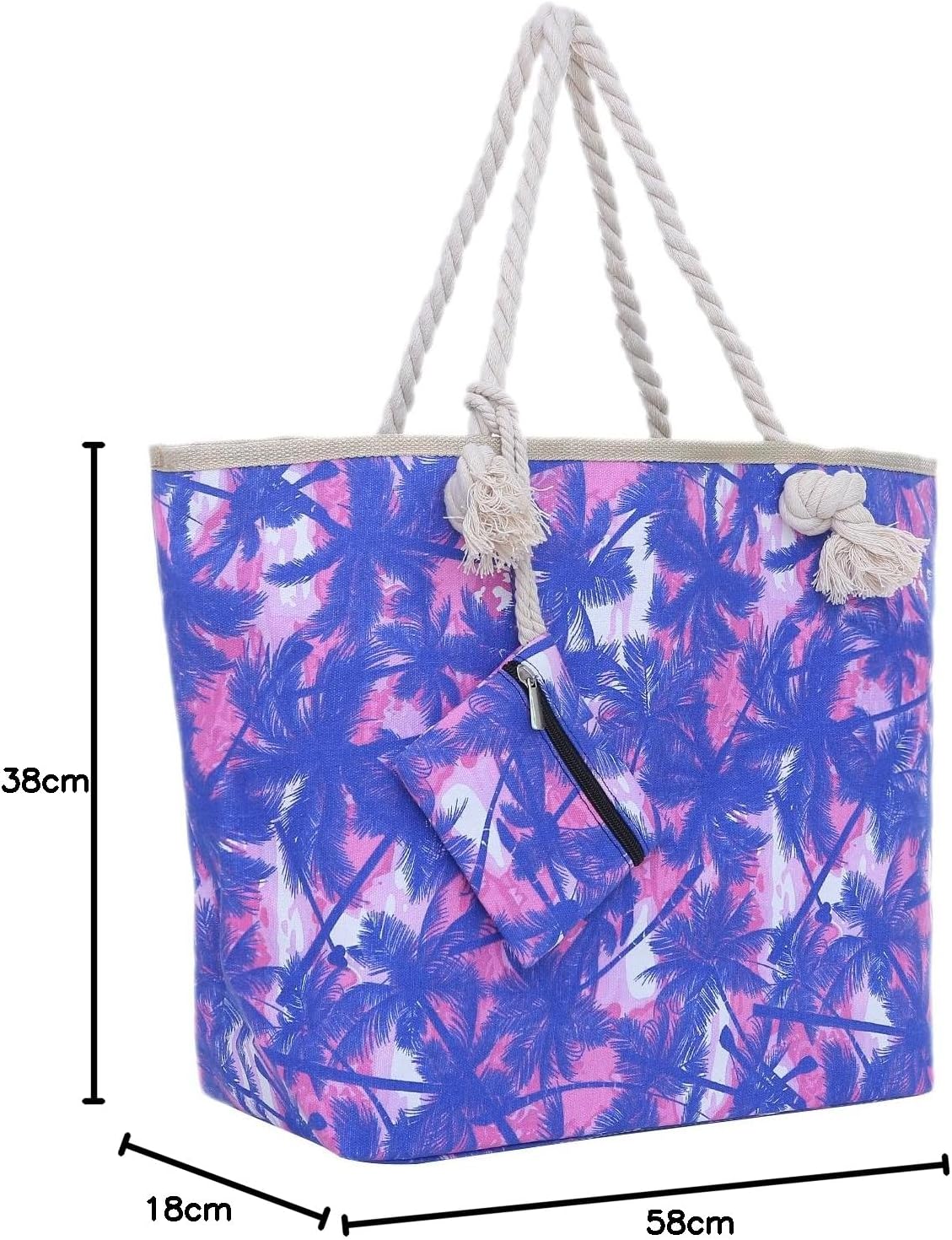 Thumbnail 6 de Borsa spiaggia DonDon 58 x 38 x 18