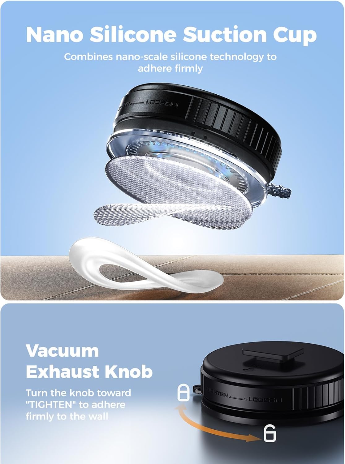 Thumbnail 3 de UOHHBOE Bluetooth Shower Speaker (C06) with IPX7 protection, 24H playtime and wireless stereo pairing