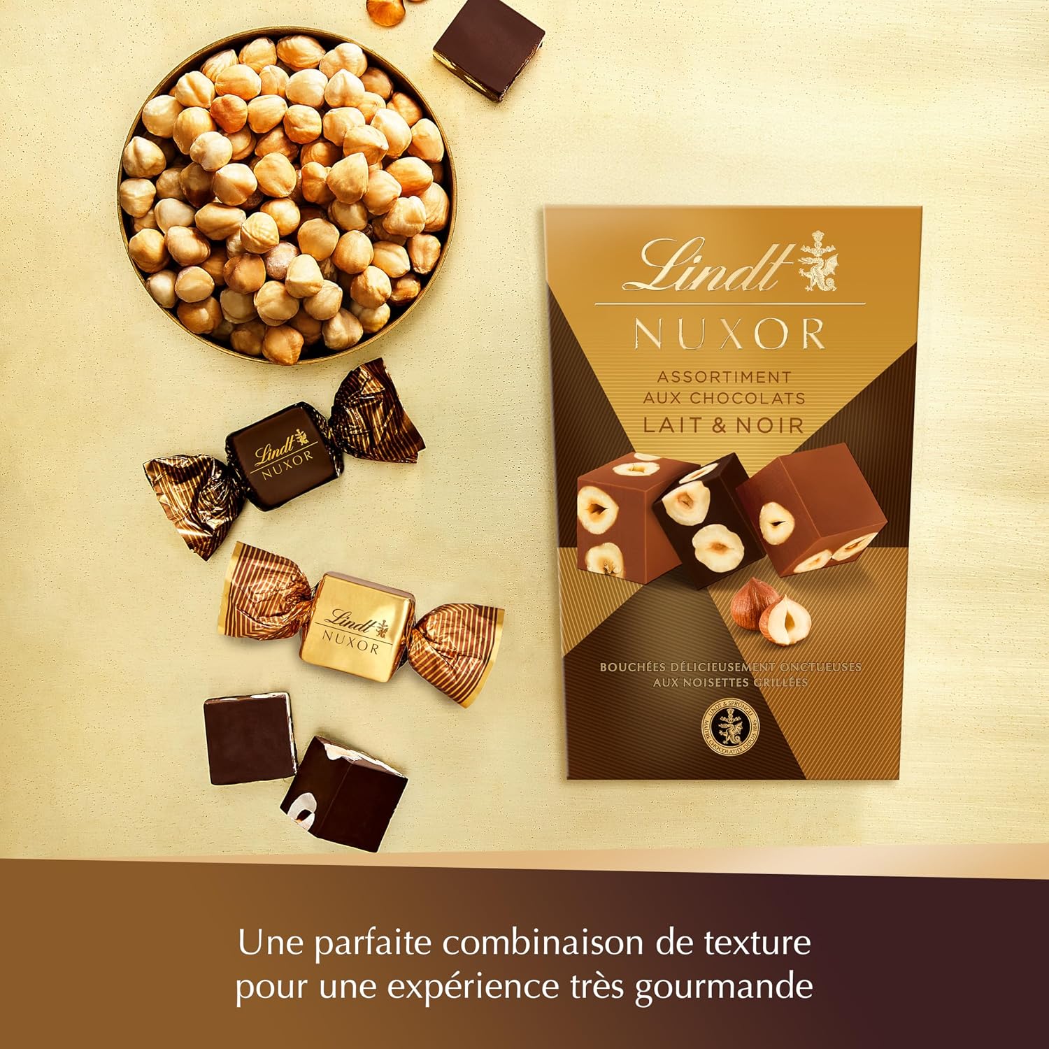 Thumbnail 6 de Lindt Cornet NUXOR 150g — Chocolat croquant