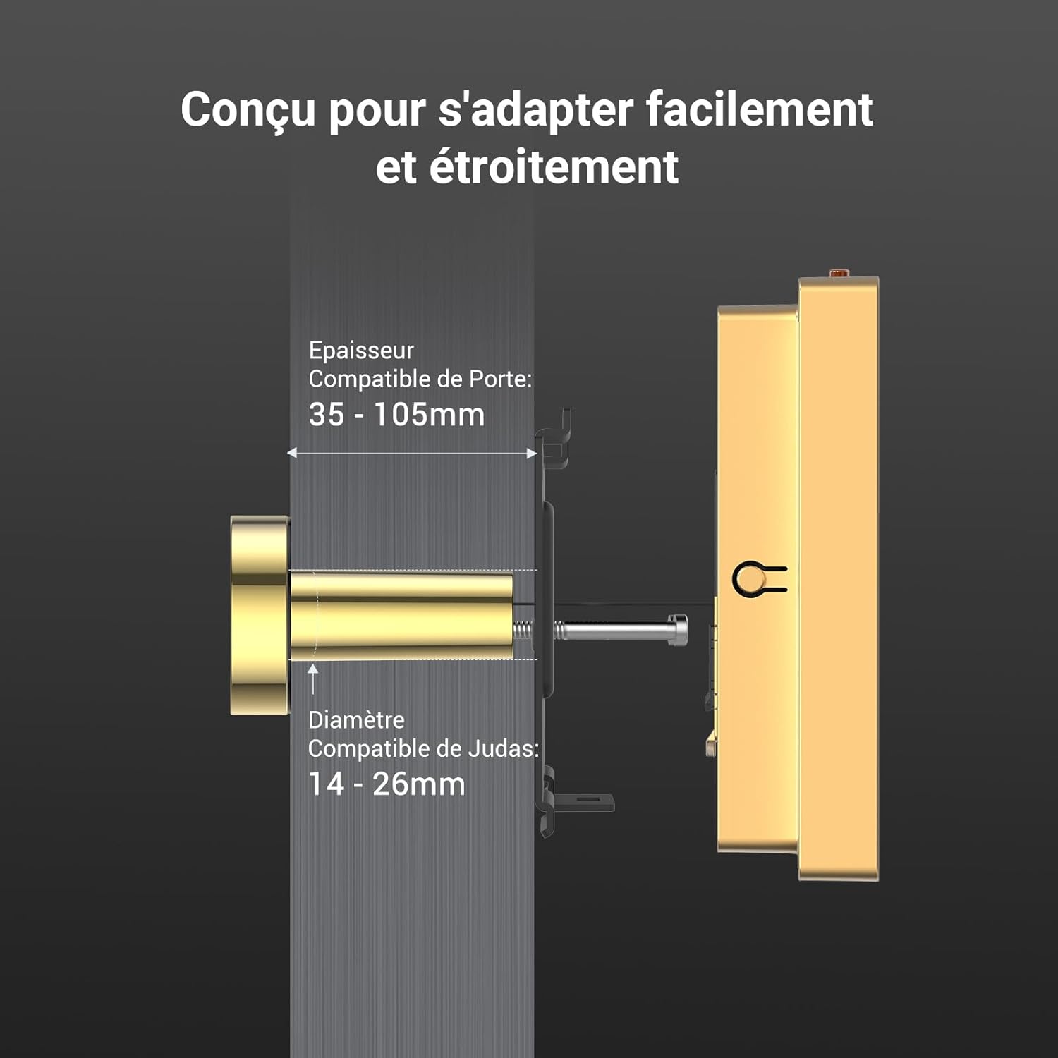 Thumbnail 5 de EZVIZ CP2 Visiophone sans fil 4,3" — 2200 mAh