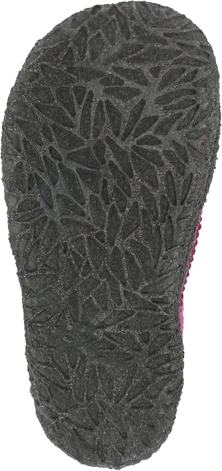 Thumbnail 3 de Beck Mädchen Butterfly Hausschuh – warme Stiefel-Hausschuhe mit Wollfilz und rutschfester Sohle