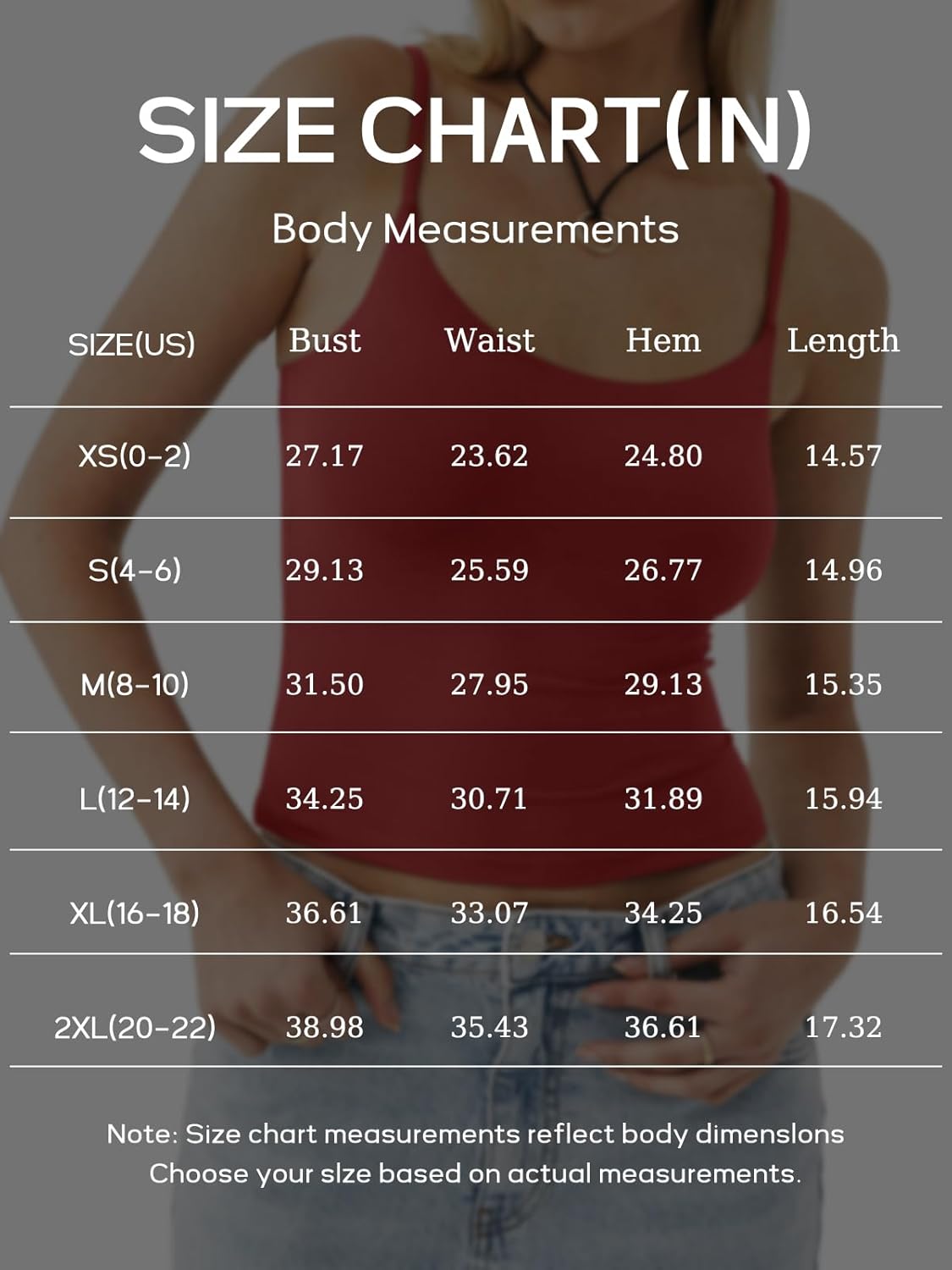 Thumbnail 6 de PINKMSTYLE Women’s Basic Double Lined Scoop Neck Tank Tops with Adjustable Cami Straps