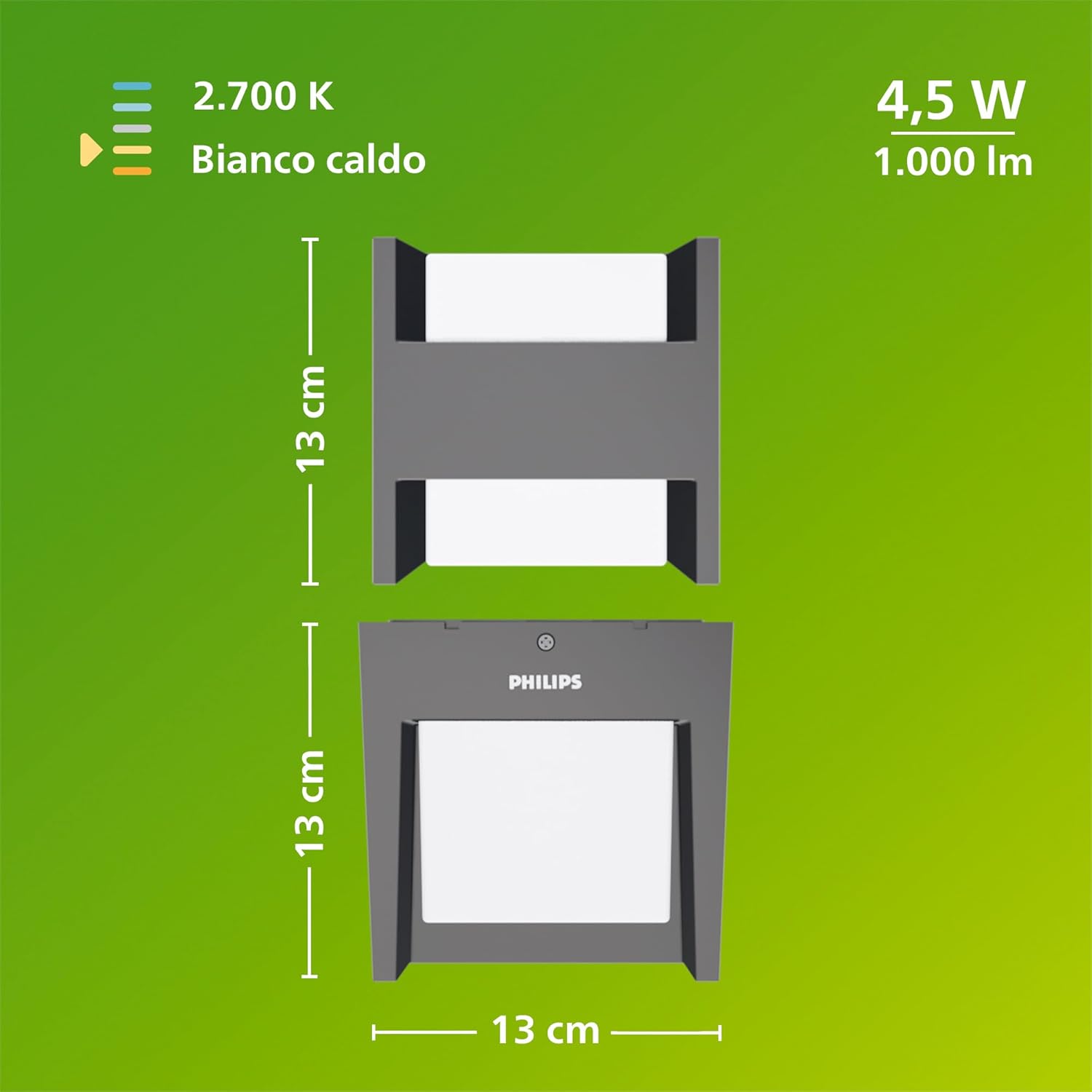 Thumbnail 6 de Philips parete esterna IP44 per giardino, terrazza o patio