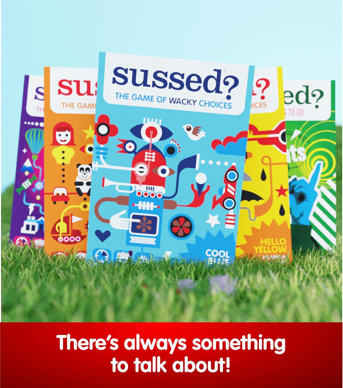 Detalle de SUSSED The Wacky ‘What Would You Do’ Social Card Game – Yellow Deck