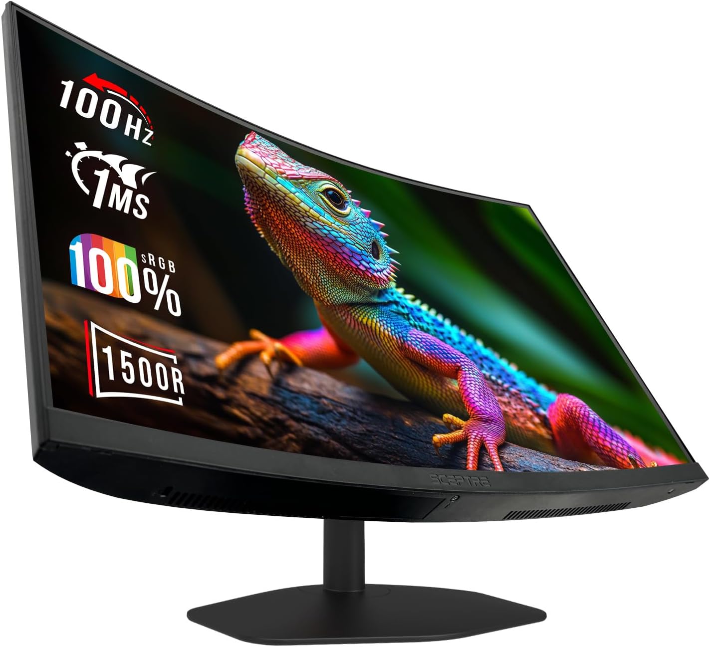 Detalle de Sceptre C248W-FW100T curved gaming monitor 24-inch