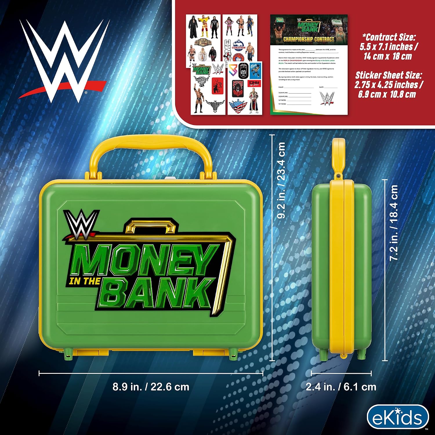 Detalle 2 de WWE Kids' Money Box with Mechanical Lock