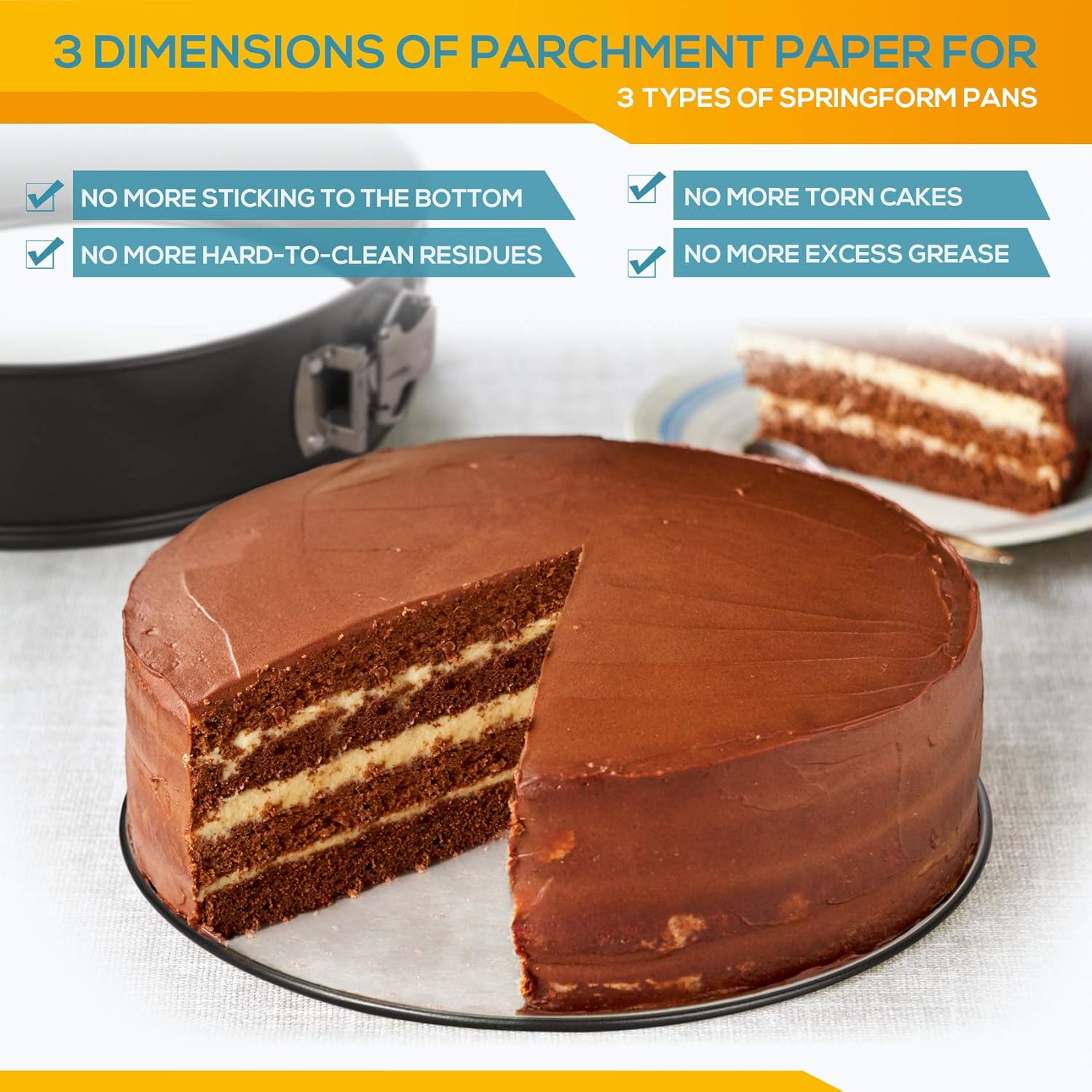 Thumbnail 5 de HIWARE Springform Pan Set springform pan 🍰