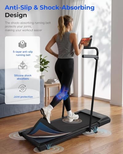 Thumbnail 8 de Superun Raceable 10% Incline Walking Pad: Foldable 6 km/h Treadmill