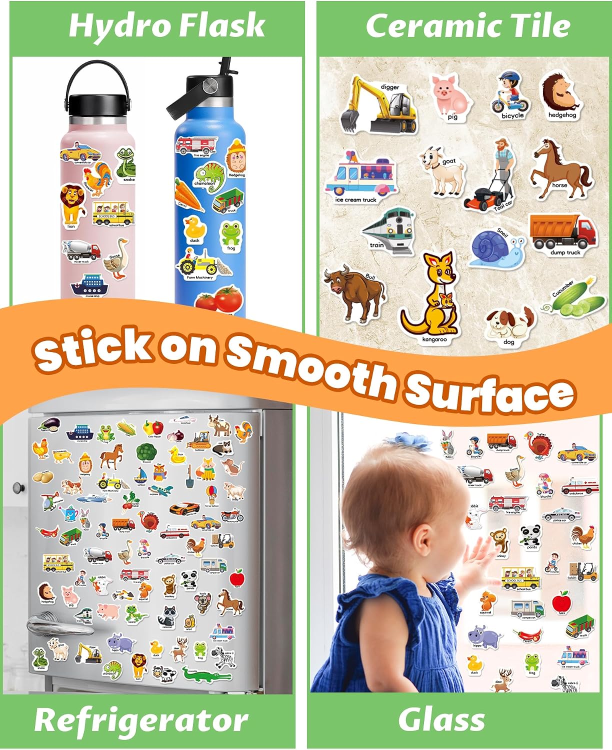 Detalle 2 de Walenced Reusable Sticker Book 111