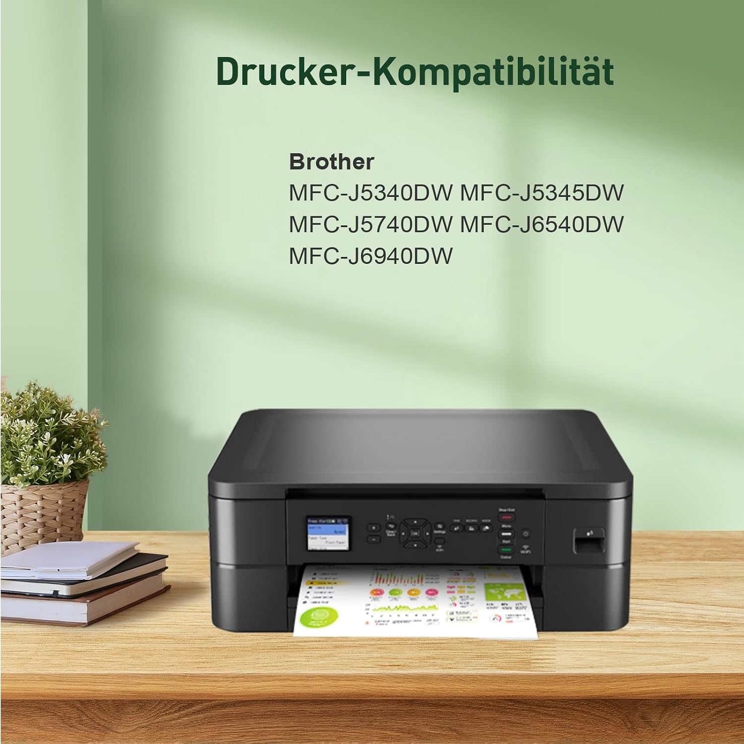 Detalle 2 de KINGJET LC422XL 4er-Pack Druckerpatronen 🖨