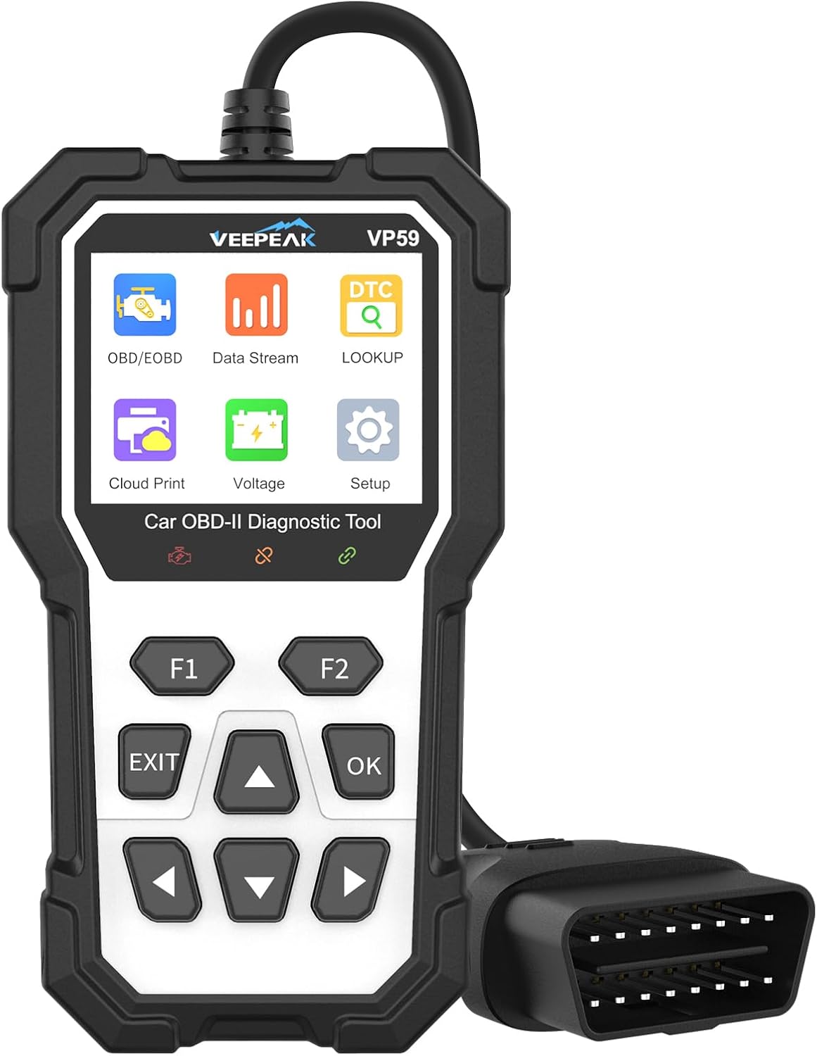 Detalle de Veepeak OBD2 scanner for 2001+ petrol