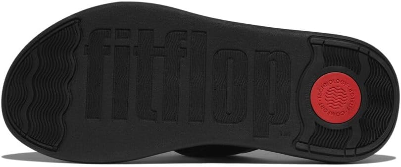 Detalle de Fitflop F-mode Go Adjustable Flatform 2-bar Slides Sandal – confort et adaptabilité au quotidien